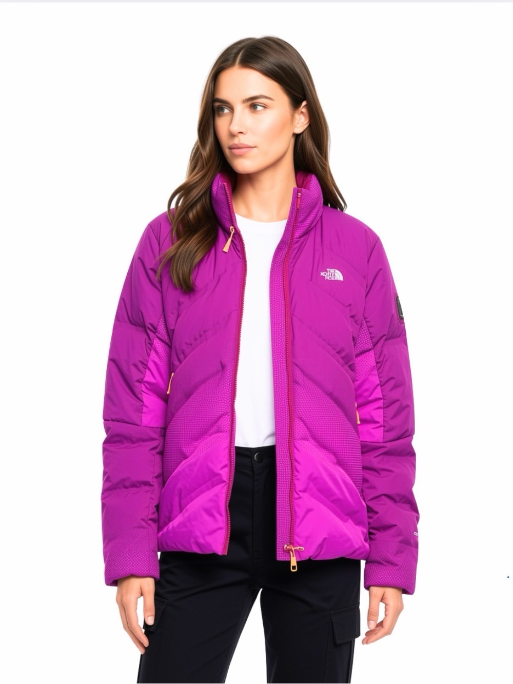 The North Face Women's Vibrant Purple Insulated Puffer Jacket